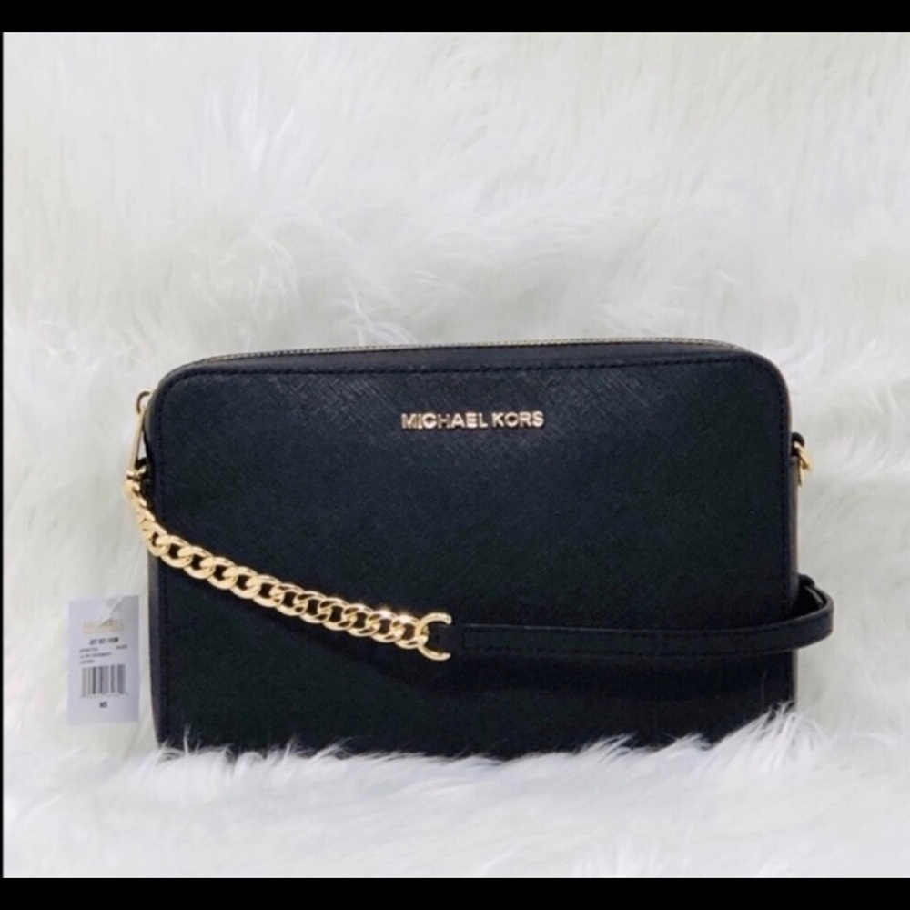 NWT Michael Kors Jet Set item crossbody - Picture 6 of 7